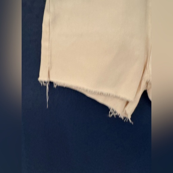 REDONE 50s Cutoffs Vintage Women’s White Shorts Size 25 - Picture 10 of 16